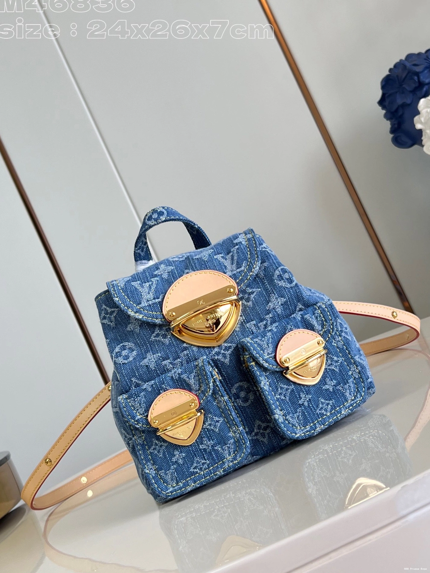 AAA Pruses Bags LOUIS BACKPACK VUITTON Venice 0724